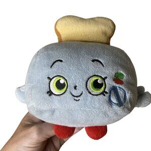 Shopkins Toasty Pop The Toaster 7" Plush Stuffed Toy Moose 2016 Just Play